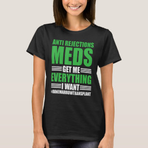 Camiseta Bone Marrow Transplantor Warrior Bone Marrow