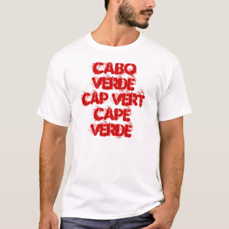 CAMISETA BONÉ VERT CABO VERDE DE CABO VERDE