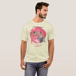 Camiseta “Bone Voyage” Skeleton Road Trip