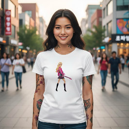 Camiseta Boneca Barbie