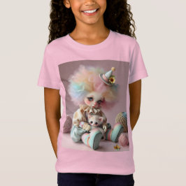 Camiseta Boneca com Kitten, Coleção de Natasha Us