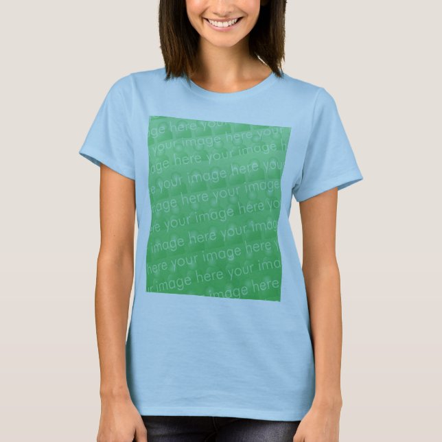 Camiseta Boneca das senhoras (cabida) (Frente)