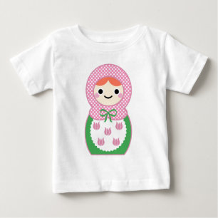 Camiseta Boneca de Matryoshka