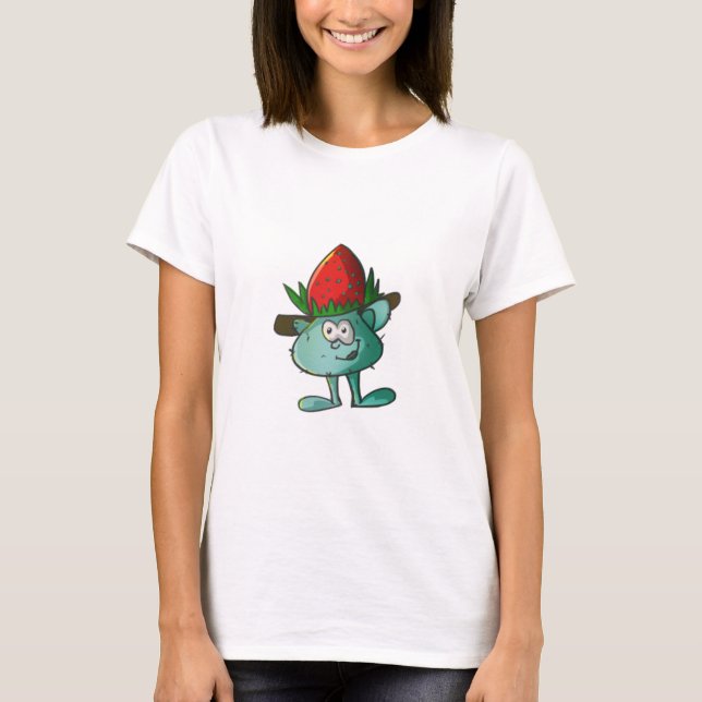 Camiseta Boneca de Morango (Frente)