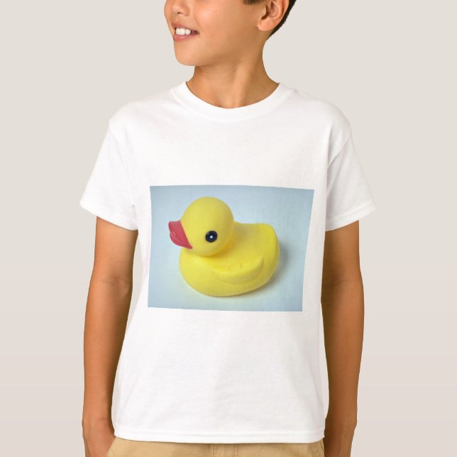 Camiseta Boneca ducky de borracha para miúdos (Frente)