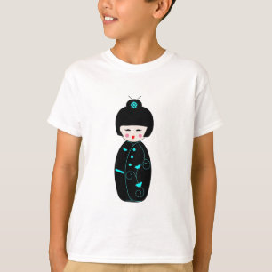 Camiseta Boneca japonesa da gueixa