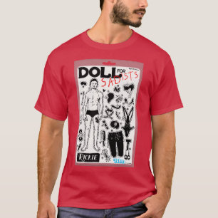 Camiseta Boneca para Sádicos Cortar e Colar Brinquedo