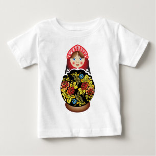 Camiseta Boneca russa Matryoshka