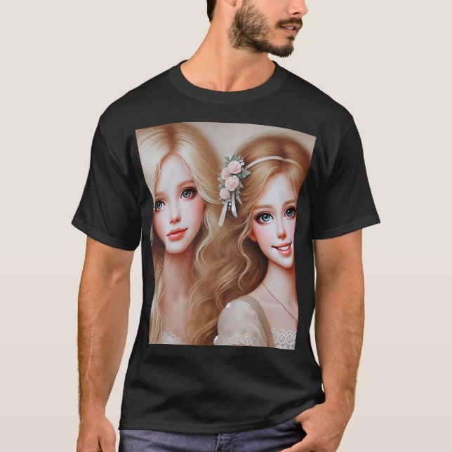 Camiseta "Bonecas encantadas: Guardiões dos sonhos e Precio (Frente)