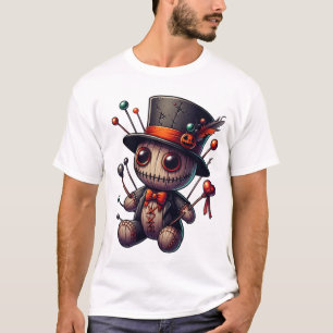 Camiseta Bonecas Voodoo assustadas