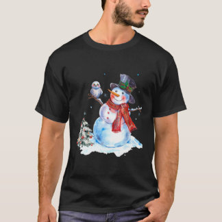 Camiseta boneco de neve