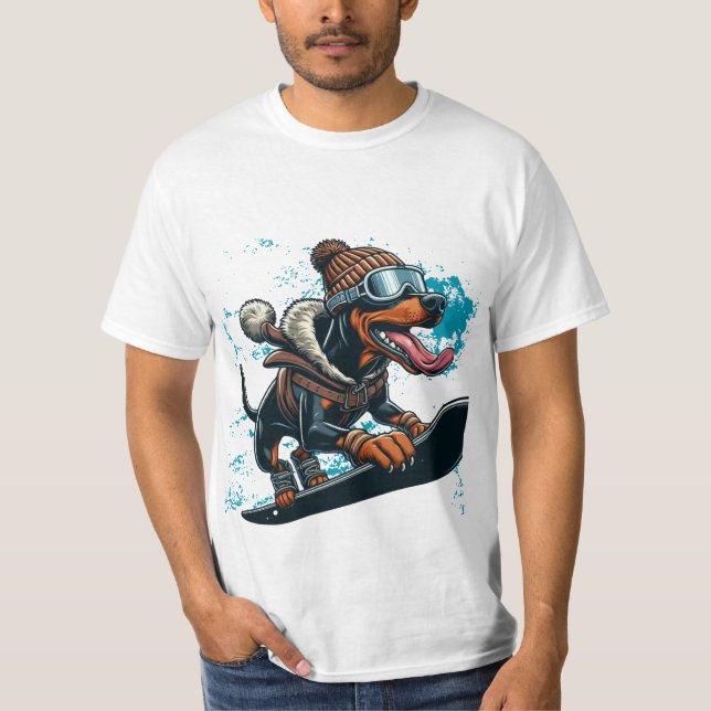Camiseta boneco de neve (Frente)