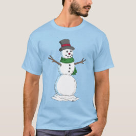 Camiseta Boneco de Neve