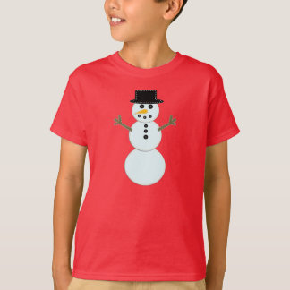 Camiseta Boneco de neve