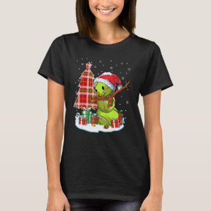 Camiseta Boneco de Neve Bola de Tênis de Natal Chapéu de Pa