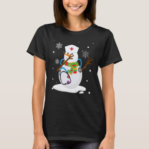 Camiseta Boneco de Neve Dabbing Papai Noel Natal Dab Xmas E