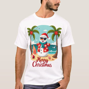 Camiseta Boneco de Neve de Natal (1)