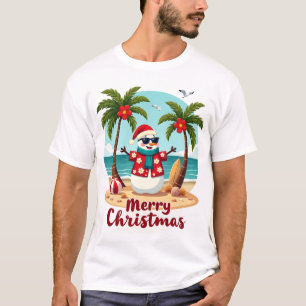 Camiseta Boneco de Neve de Natal (3)