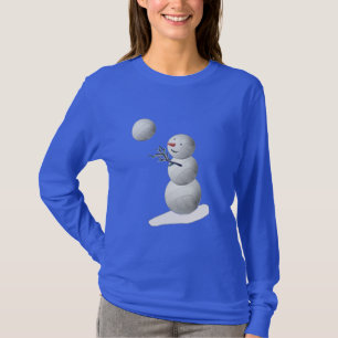 Camiseta Boneco de Neve de Volei