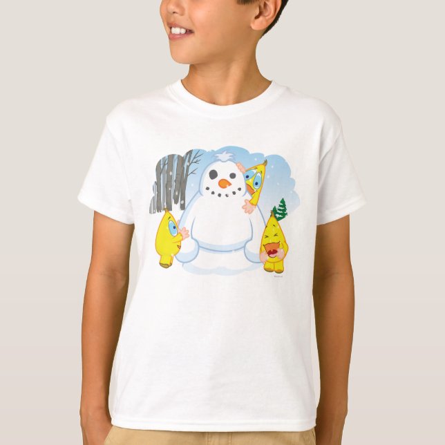 Camiseta Boneco de neve de Zingoz (Frente)