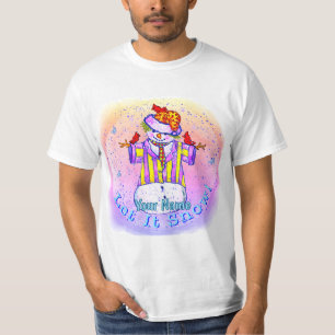 Camiseta Boneco de Neve do Passarinho