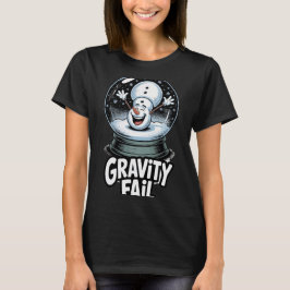 Camiseta Boneco de Neve Falha da Gravidade