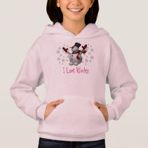Camiseta Boneco de Neve Fofo Polar Floco de Neve Inverno