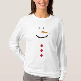 Camiseta Boneco de neve minimalista