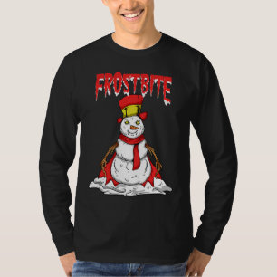 Camiseta Boneco de Neve Vampiro Natal Geada Natal