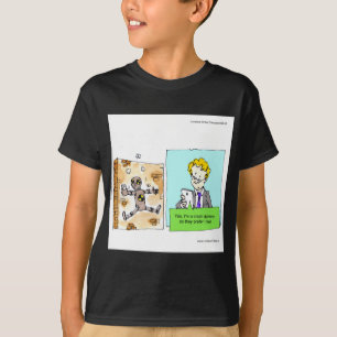 Camiseta Boneco de Teste de Colisão Engraçado