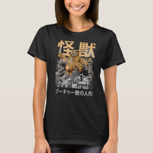 Camiseta Boneco Voodoo Kaiju Monstro Japonês