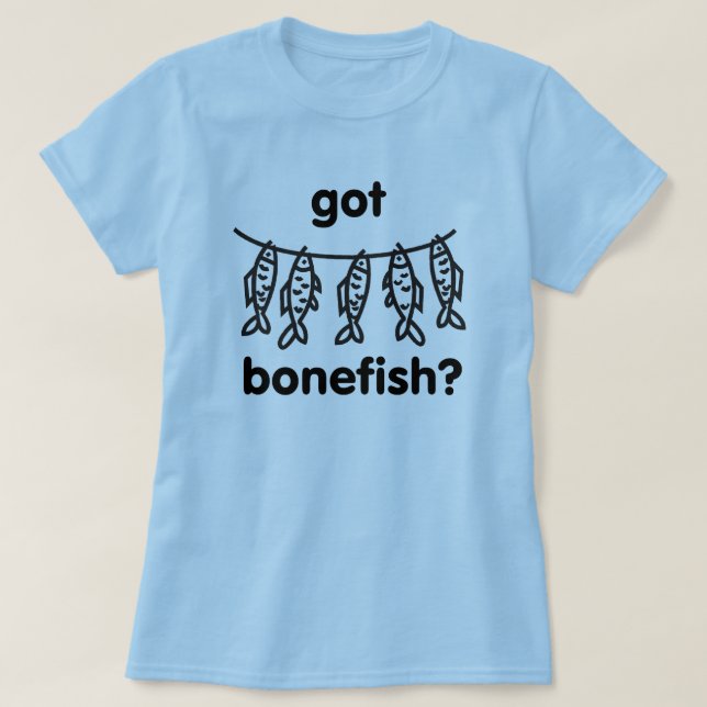 Camiseta bonefish obtido (Frente do Design)
