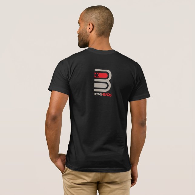 Camiseta boneHeads™ BB Logo 22 (Parte Traseira Completa)