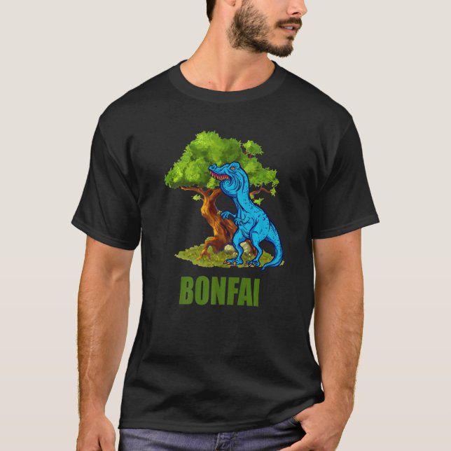 Camiseta Bonfai Lisp Rex Bonsai Tree (Frente)