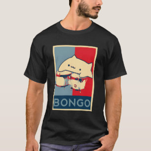Camiseta Bongo Cat Para O Presidente Hope Poster