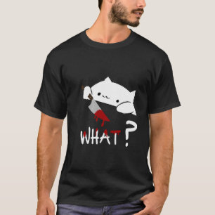 Camiseta Bongo Cat Que Gato De Dia de as Bruxas engraçado C