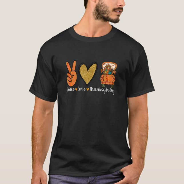 Camiseta Bonita abençoada Obrigado de Amor com Figurino de  (Frente)