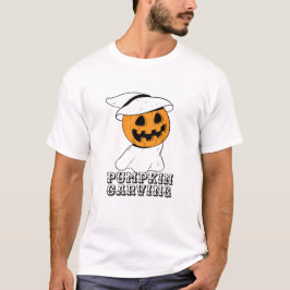 Camiseta Bonita Abóbora Carrando Bruxa Fantasma que Hallowe