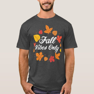 Camiseta Bonita Ação de Graças Viba Apenas Energia Positiva