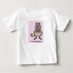 Camiseta Bonita - adoro QUOKAS - Vida selvagem - Natureza -