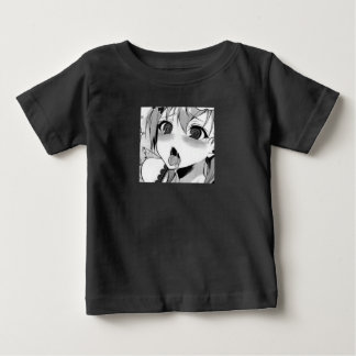 Camiseta Bonita Anime Ahegao Garota Otaku Weeb Adora Grande