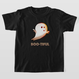 Camiseta Bonita Arte Fantasma do Halloween