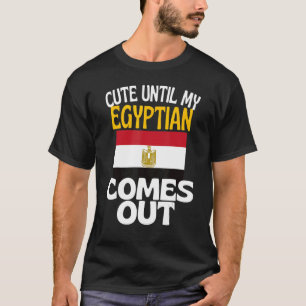 Camiseta Bonita Até Que Meu Egípcio Saia Do Egito