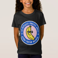 Bonita Banana Lover Cotação Kawaii Estilo Engraçad