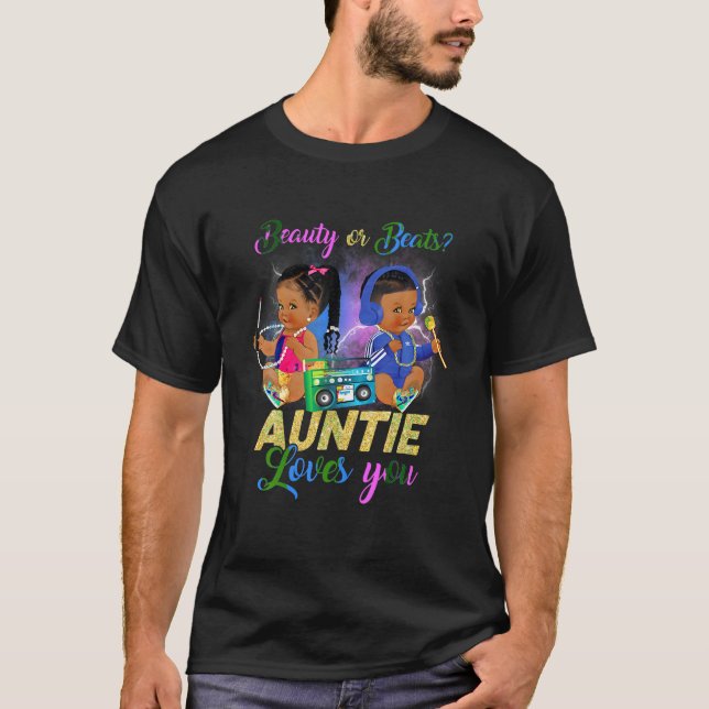 Camiseta Bonita Beleza Ou Beat Tia Te Ama A Revelação De Gê (Frente)