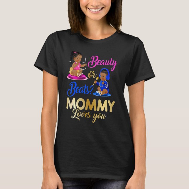 Camiseta Bonita Beleza Ou Mamãe De Beat Te Ama A Revelação  (Frente)