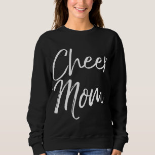 Camiseta Bonita Cheerleader da Família Correspondente Mãe D