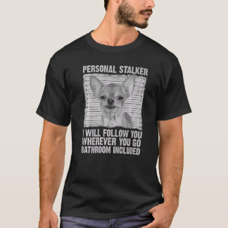 Camiseta Bonita Chihuahua Para Homens Mulheres Crianças Chi