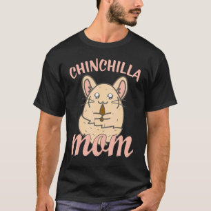 Camiseta Bonita Chinchilla Mãe Design