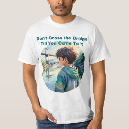 Camiseta Bonita com Citação do Provérbio Não Atrav